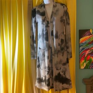 🖤BNWT XS Skylar & Jade Black/Gray Duster🖤